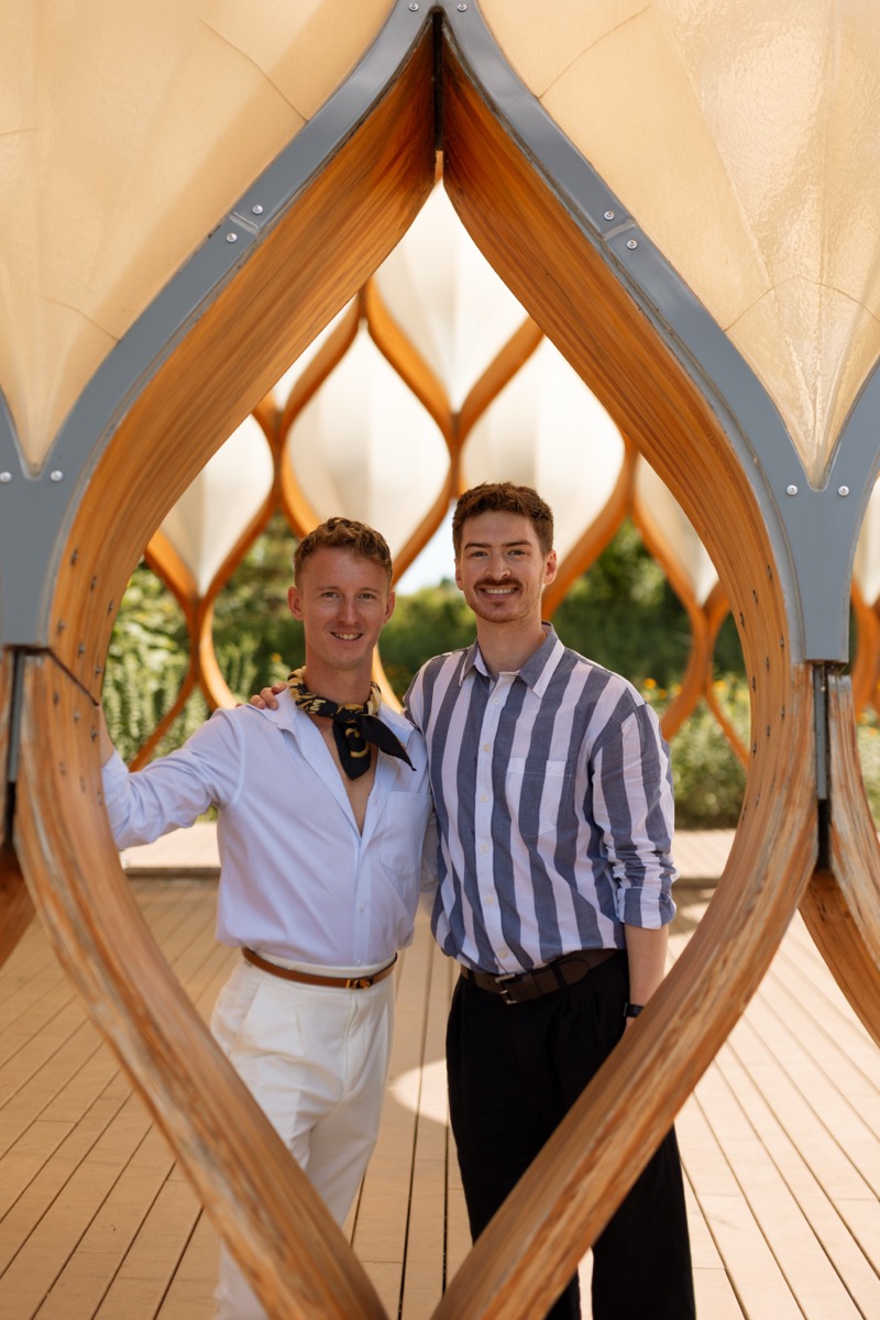 Together at the pavilion